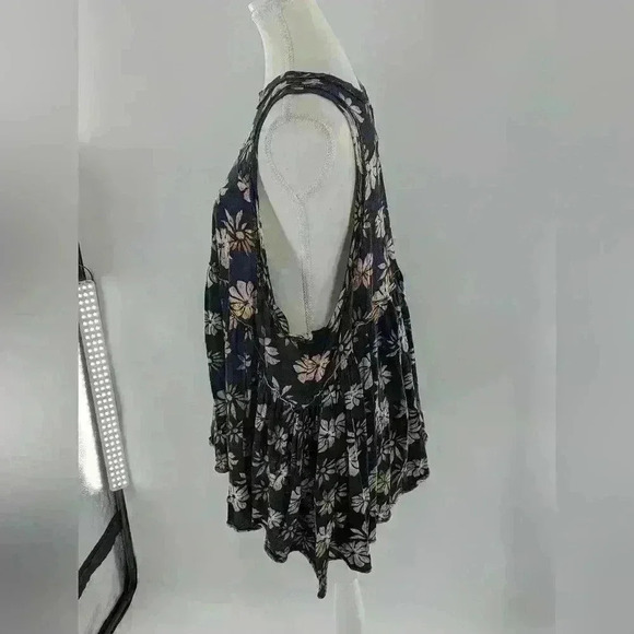 Free People Long Flowy Madison Print Tank Women's Size Small - Picture 4 of 14